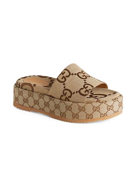 Gucci slide sandals saks